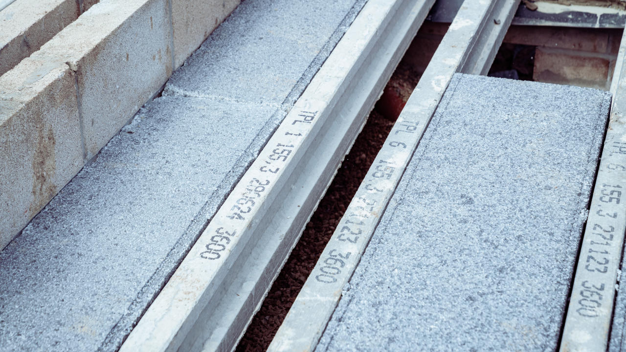 Insulated beam & block flooring